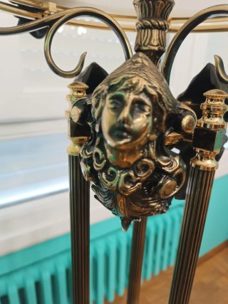 Lámpara de mesa Imperio estilo Art Decó