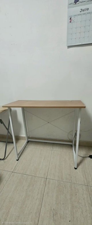 Escritorio plegable madera y metal