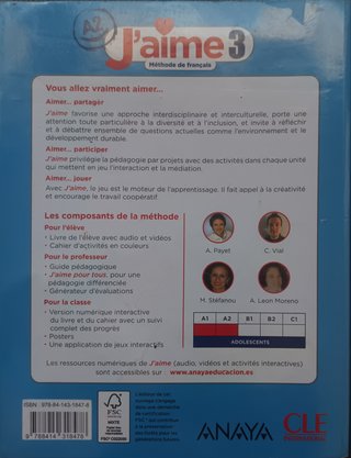 J AIME 3 ESO - Texto y ejercicios - 2 Libros ANAYA