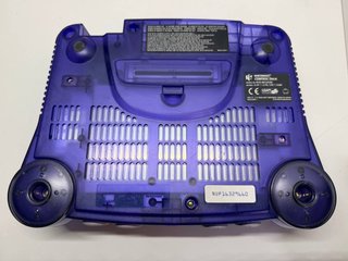 Nintendo 64 Viola Uva (PAL) + Controller + Cablaggio
