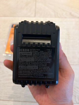 Baterías DeWALT 20V 6Ah