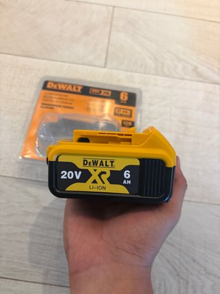 Baterías DeWALT 20V 6Ah