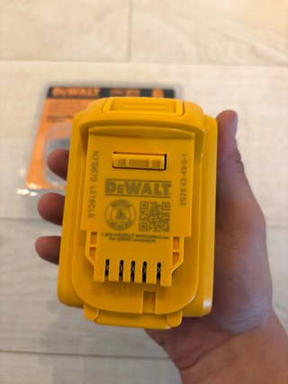Baterías DeWALT 20V 6Ah
