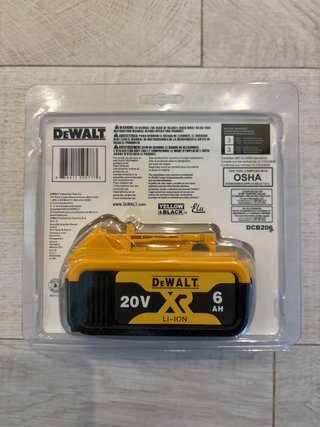 Baterías DeWALT 20V 6Ah