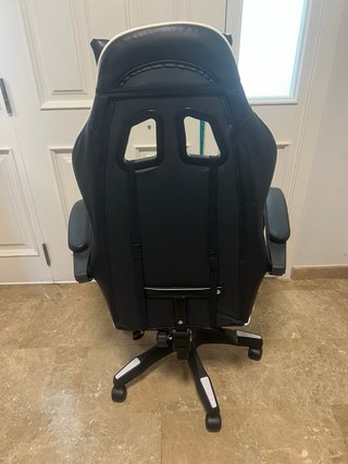 Silla Gamer JIQIAO Negra y Blanca