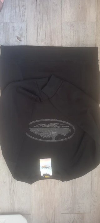 Sudadera Negra con Logo Ovalado.marca aufentic