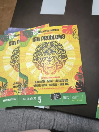 Libro de matemáticas