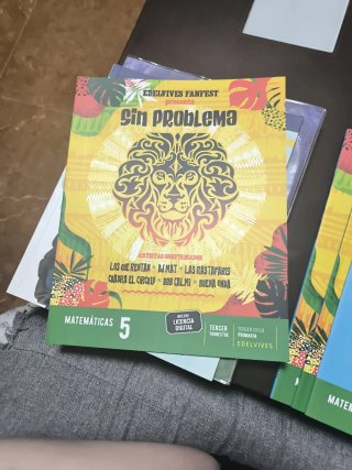 Libro de matemáticas