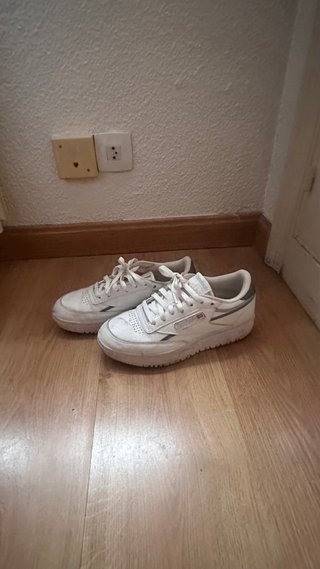 Zapatillas Reebok Club C Double Plataforma