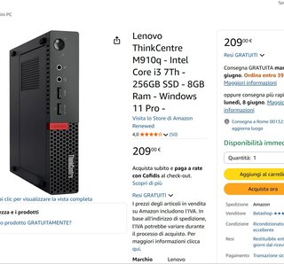 PC Intel i3 256GB Office 365 Windows 11 Pro