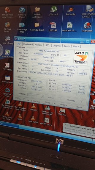 Portátil HP Pavilion DV8000 Negro/Plateado