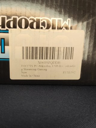 Micrófono USB FOCCTS con Trípode