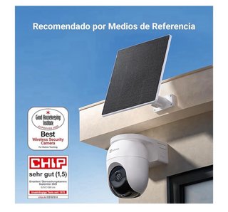 Cámara Vigilancia Exterior Solar EZVIZ 6MP