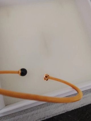 Pulsera Tous Plata Negra y Dorada