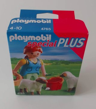 Nuevo Playmobil 4765 Recolectora ovejas