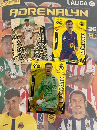 Panini Adrenalyn LaLiga Balones de Oro y Momentum
