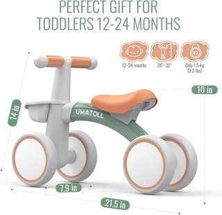 Bicicleta Umatoll sin pedales para niños
