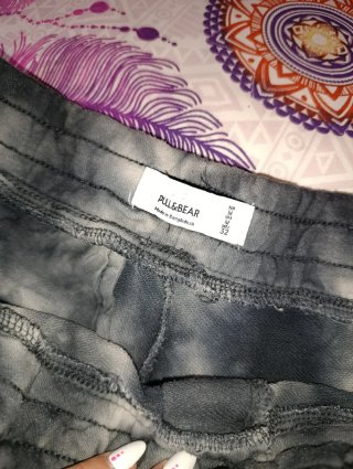 Pantalones cortos tie-dye hombre