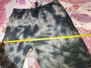 Pantalones cortos tie-dye hombre