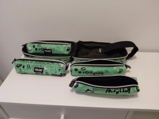 Estuche Escolar Milan Dibujos. Cuatro en uno