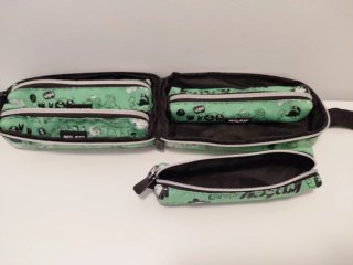 Estuche Escolar Milan Dibujos. Cuatro en uno