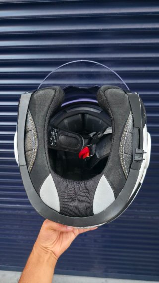 Casco Moto LS2 Vaillant Blanco