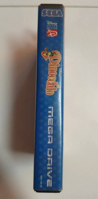 Caja Pinocchio Mega Drive Original