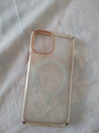 Funda iPhone XS Transparente Glitter