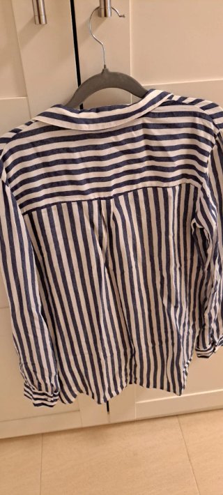 Camisa Zara Rayas Mujer Talla L