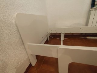 Cama extensible blanca ikea Slakt