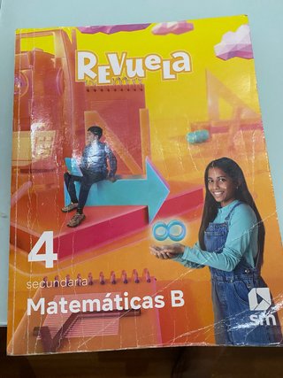 Matemáticas B, 4 secundaria, Revuela