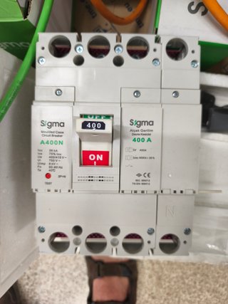 Interruptor Sigma A400N 400A 4P 36kA