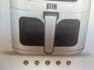 Freidora de aire KEIM 1500W Nueva a estrenar