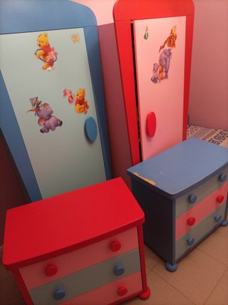 Cómoda infantil 3 cajones