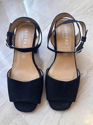 Zapatos de tacón marypaz negros talla 36