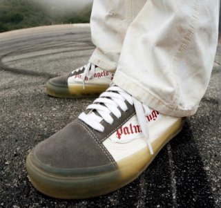 Palm Angels x Vans Old Skool VLT Gris Blanco