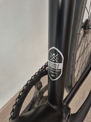 Bicicleta Fixie Fabric Bike Negra