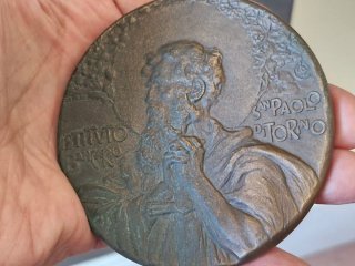 Medaglia Quarto Centenario Banca San Paolo Torino