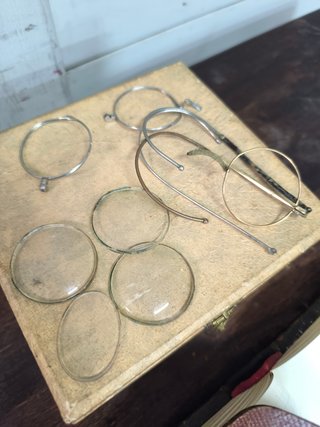 Lote de gafas antiguas. Precio lote.
