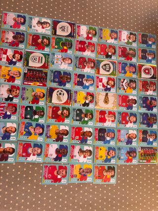 56 cromos Mundial 2026 Incluye Messi y Vini
