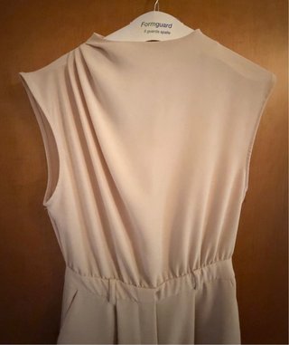 Zara Abito Cerimonia Beige