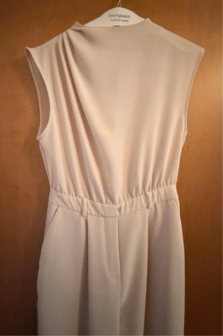 Zara Abito Cerimonia Beige
