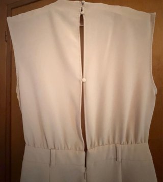 Zara Abito Cerimonia Beige