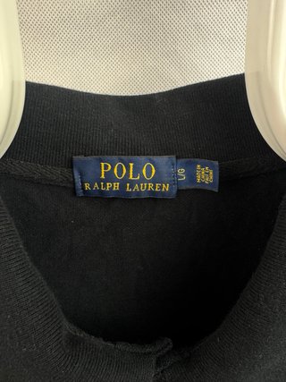 Polo Ralph Lauren - Negro con Logotipo Blanco