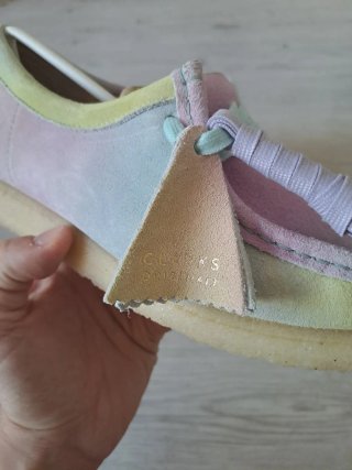 Zapatos Clarks Tie Dye Rosa y Amarillo