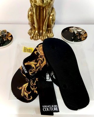 T-43, Sandalias de dedo Versace Jeans C, Hombre.