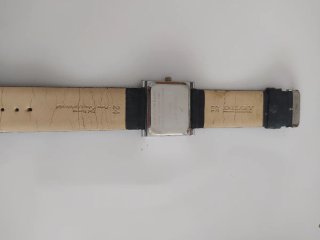 Reloj NOWLEY Cuadrado Negro y Plateado