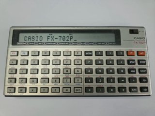 Calculadora Casio FX-702P