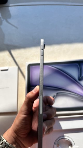 iPad Air 11” M4 128GB Wi-Fi Plata/Violeta