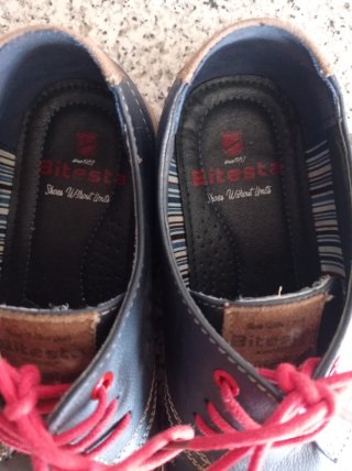 Zapatos niño Eitesta azul oscuro